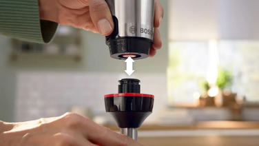 Занурювальний блендер Bosch ErgoMaster MSM6M673 1000 Вт, чорний