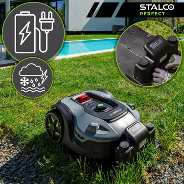 Робот-газонокосарка Stalco RM2000US, ширина скошування 22 см, S052398706