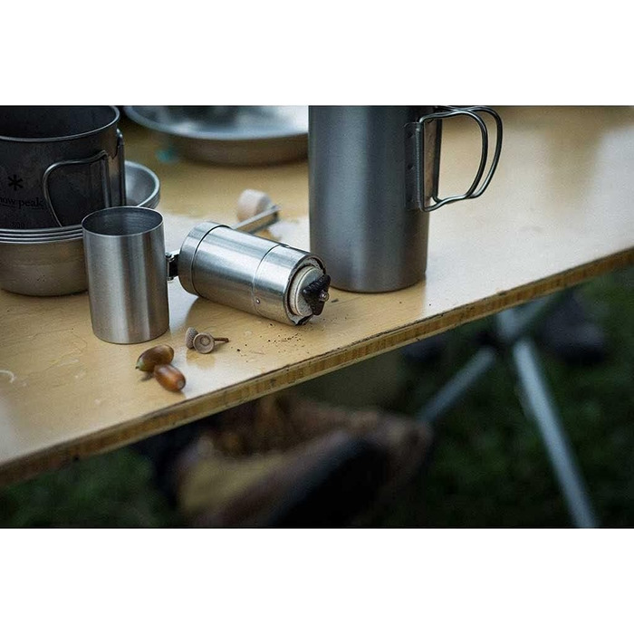 Snow Peak CS-116 Field Barista - кавомолка для туризму, сталь, Snow Peak