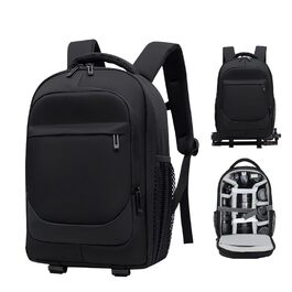 Водонепроникний рюкзак для фотоапарата: камера, DSLR, SLR, об'єктив, штатив, аксесуари, чорний