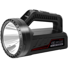 ERAY LED ліхтар 11000 лм, ручний прожектор, акумулятор 9600mAh, 6 режимів, IPX4 водостійкий, Power Bank, потужний ліхтар для кемпінгу, походів, надзвичайних ситуацій, активного відпочинку