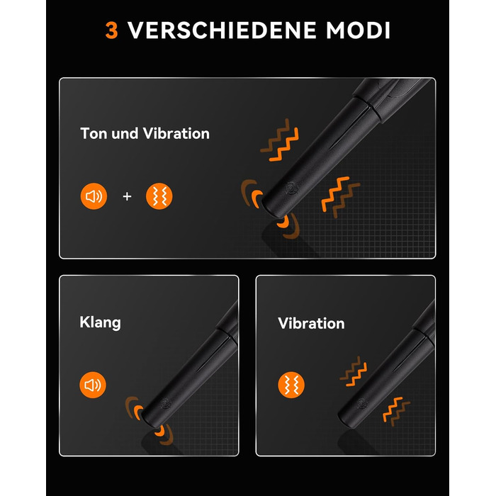 Металодетектор SUNPOW для дітей - водонепроникний, з LCD-дисплеєм, 3 режими, регульована ручка, IP68, чорний