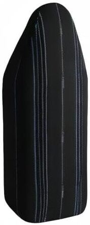 Чохол для прасування Laurastar Universal Black, 131x55 см, 100% бавовна, з лінійками, кліпсами, сумісний з будь-якими прасувальними дошками, придатний для прання