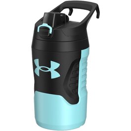 Пляшка спортивна термос Under Armour з ручкою, 907.2 г, Breeze Blue/Black - для бейсболу, футболу та інших видів спорту, герметична