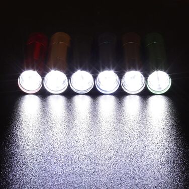 Набір з 18 LED ліхтариків EverBrite для дітей з ремінцем і батарейками AAA – кишеньковий ручний ліхтар для екстрених ситуацій, кемпінгу, подарунків гостям
