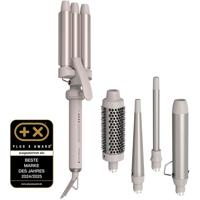 Стайлер Remington Trendology CI41MS5 5в1: плойка, браш, насадки для локонів 13-33 мм