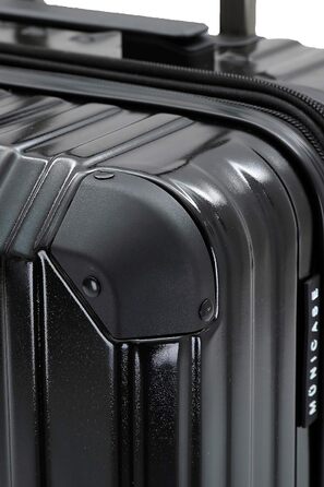 Чемодан з замком TSA, набір валіз, валіза-тролей, жорсткий корпус, чорний (Мітлер)