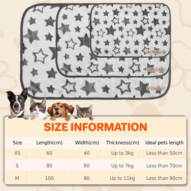 М'яка флісова ковдра для собак та котів Nobleza, 80 x 100 см, сіра. Ковдра для дивана, легко перуться.