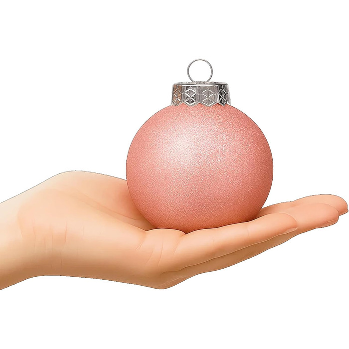 Набір прикрас для ялинки SLEETLY 28 шт. Біле золото: кулі, льодинки та сніжинки. Стійкі пластикові орнаменти для святкового декору