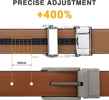 Чоловічий шкіряний ремінь ITIEZY з вінтажним принтом, автоматична застібка, 35 мм, регульований, розмір 32-38, колір пісочний
