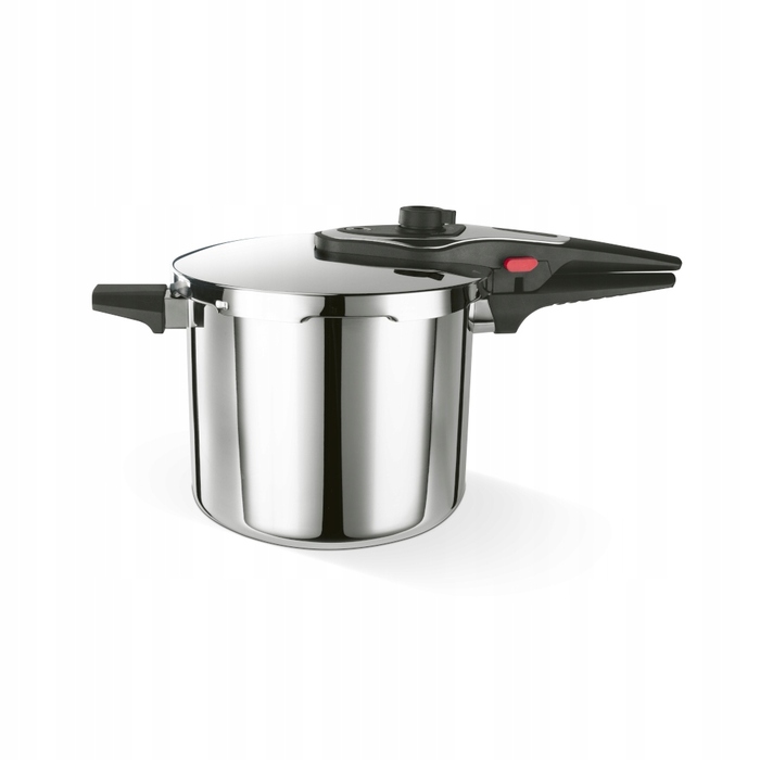 Скороварка LAMART LT1312 7л, нержавіюча сталь, індикатор тиску, для індукційних та газових плит