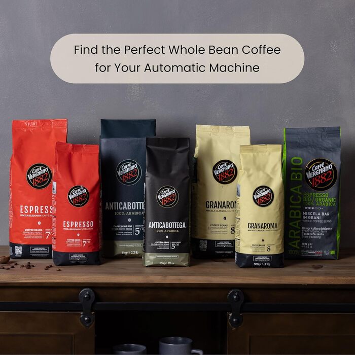 Кава в зернах Caffè Vergnano 1882 Arabica 100%, 500 г