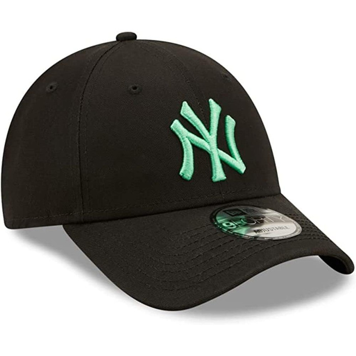 Кепка New Era чоловіча New York Yankees 9Forty (однаковий розмір, чорна)
