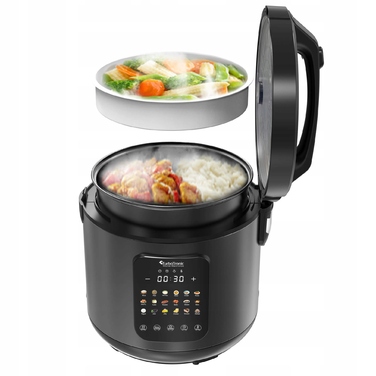 Мультиварка TurboTronic TT-DMC18 BLACK, 860 Вт, 5 л, 18 програм