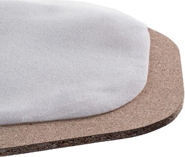 Прасувальна дошка KADAX з полицею, 104x30 см, з підставкою для праски, компактна станція для прасування з підкладкою з піни (Сірий)