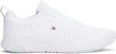 Кросівки Tommy Hilfiger Runner Corporate Knit Rib (43 EU, Білий)