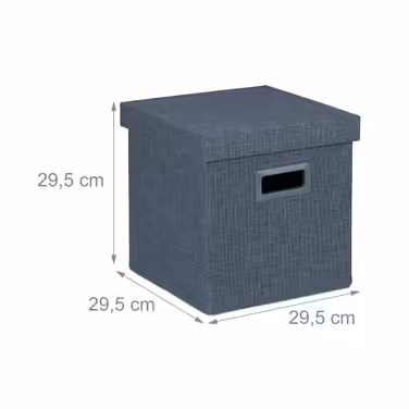 Relaxdays Storage Ottoman with Handles