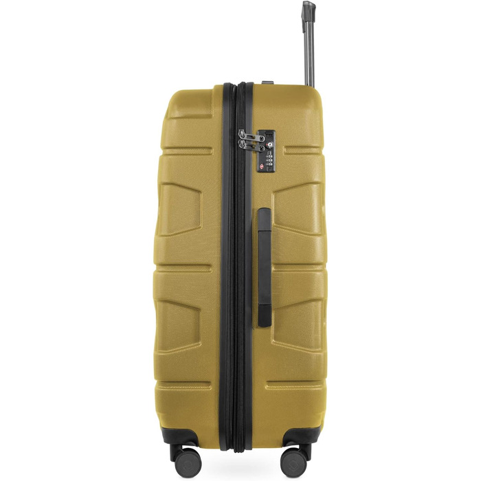 Чемодан X-Kölln 2в1 (S & L) з TSA замком, 76 см, матовий (Золото Осені)