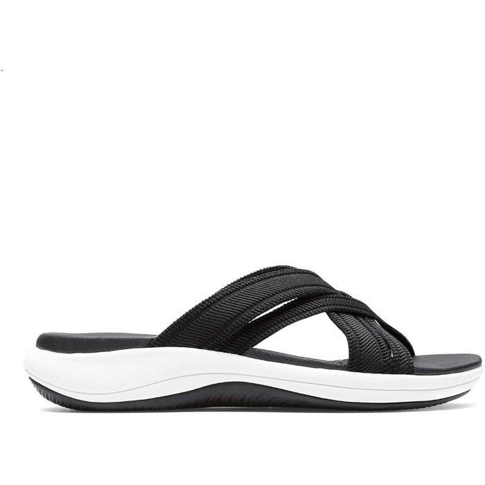 Сандалі Clarks Mira Isle жіночі чорні текстильні (37 EU) - зручне взуття для літа