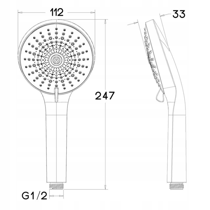Душова лійка EcoVand Impact EV011001