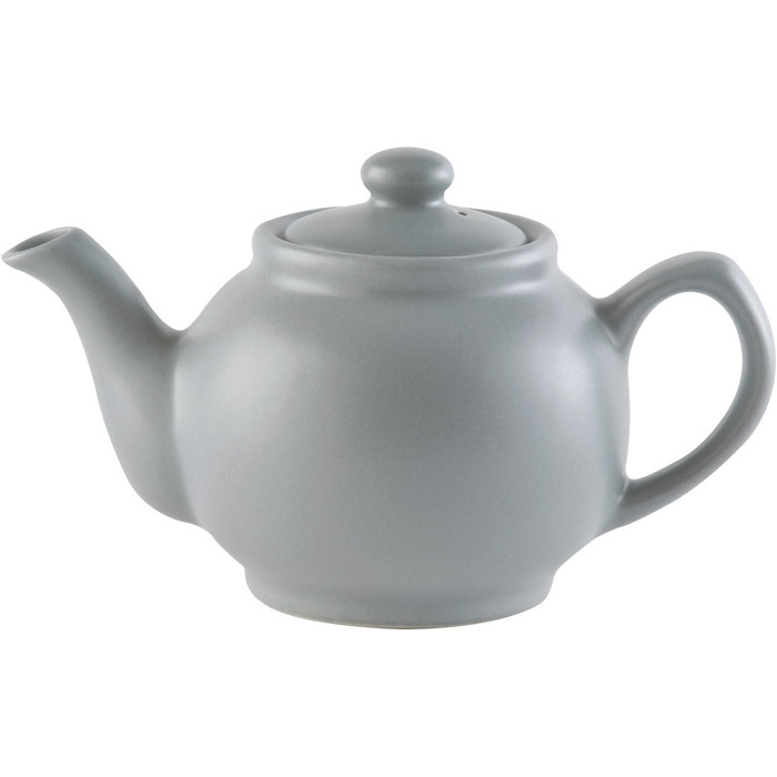 Price & Kensington Teapot made of stoneware, 110 cl, for Pastell (Grey, 6 cups)