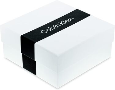 Браслет шкіряний чоловічий Calvin Klein LATCH (коричневий) подвійний оберт