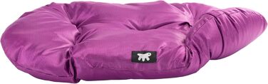 Крісло-ліжко для собак великих порід Ferplast: ортопедичне, знімний чохол, водонепроникне, 110 x 70 x 8 см, колір Viola