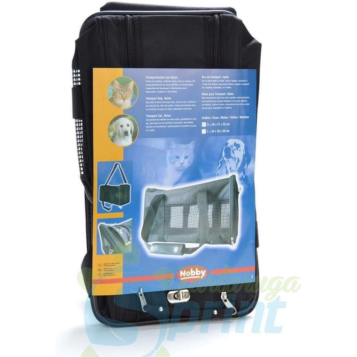 Сумка Nobby Tasche SILAN чорна, 44 x 27 x 25 см, 1 шт. (розміри упаковки: 53 x 30 x 53 см)