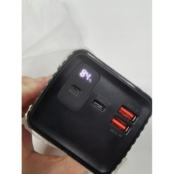 Потужний павербанк Konfulon 50000 mAh, чорний