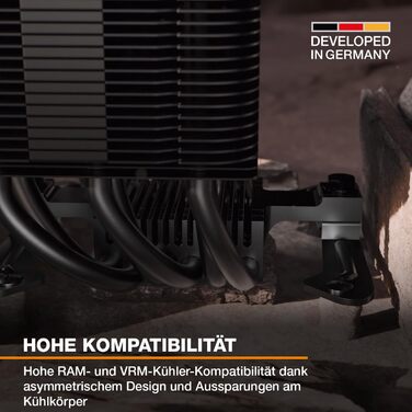 be quiet! Dark Rock 5: Потужний кулер для процесора з 7 теплових трубок та тихим вентилятором