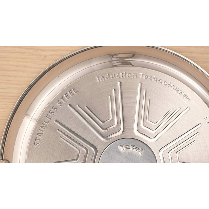 Каструля Tefal Daily Cook G7124614, нержавіюча сталь, 5 л, для індукційних плит