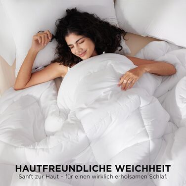 Комплект постільної білизни BEDSURE: ковдра зимова 135x200, ковдра літня 135x200, ковдра всесезонна 135x200, біла (200x200 см)