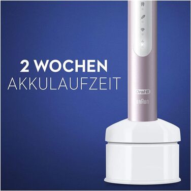 Звукова зубна щітка Oral-B Pulsonic Slim Luxe 4500: Чорна/Рожеве Золото, 3 режими чищення, 2 насадки, кейс для подорожей