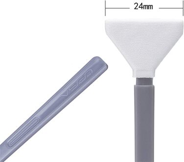 Набір для чищення сенсора камери VSGO (12 шт.) з розчином 10 мл, сухими стікерами для CCD/CMOS, для Nikon, Sony, 24 мм