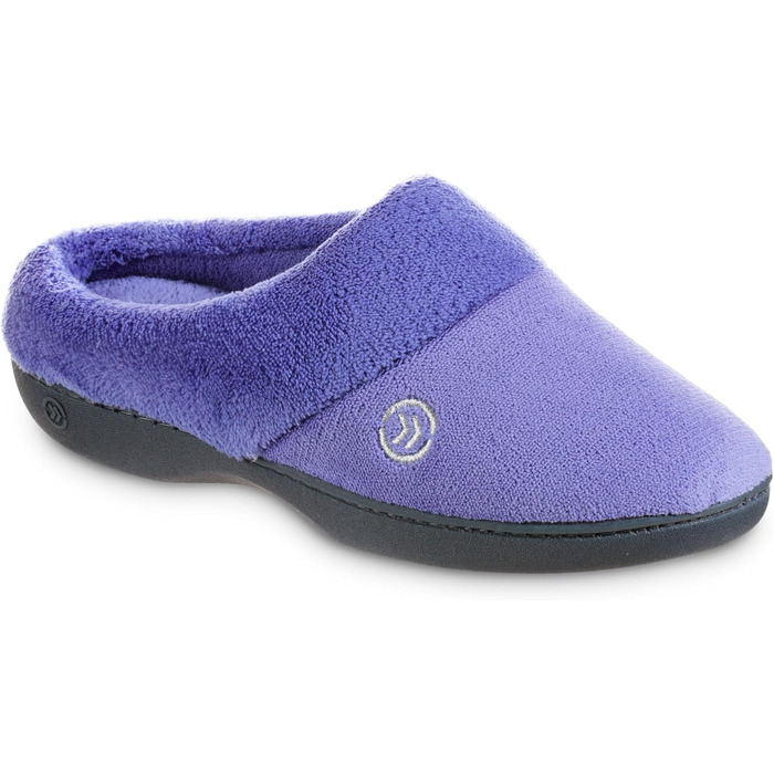 Сліпони-тапочки Isotoner Classic Hoodback W з піною Memory Foam, Пеонія, X-Large / 9.5-10 M US 8-9