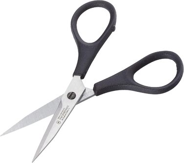 Професійні кухонні ножиці Victorinox, 10 см, надгостре лезо, чорна ручка, нержавіюча сталь