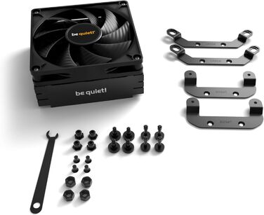 Кулер для CPU be quiet! Pure Rock LP, 100W TDP, 92mm PWM вентилятор, 3 Heatpipes, низькопрофільний, BK034