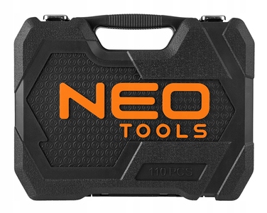 Набір інструментів NEO: торцеві головки 110 предметів (1/4