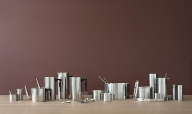 Stelton Arne Jacobsen Цукорниця Cylinda-line з кришкою - нержавіюча сталь, 0.2 л