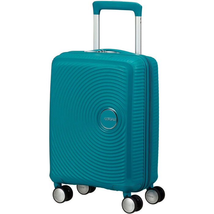 Чемодан American Tourister Hartschalenkoffer 77 см, великий, на 4 колесах, з TSA-замком, розширюваний, легкий, 97/110 л, чорний (Bass Black).