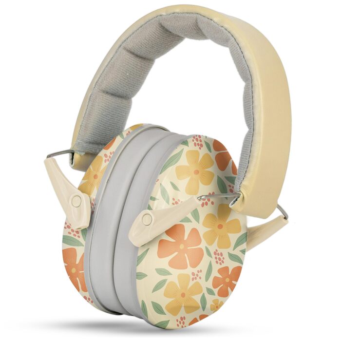 Schallwerk® Kapselgehörschutz Kiddies (Flower) - Навушники для захисту слуху дітей (Квіти) | Захист від шуму, комфорт, преміум-якість