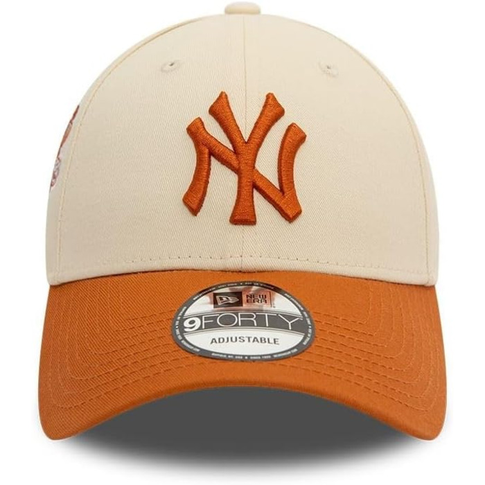 Кепка New Era New York Yankees MLB 75th World Series Sidepatch 9Forty Adjustable - stone/brown