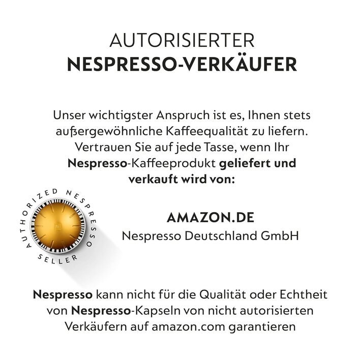 Кава Nespresso Vertuo, набір капсул 50 шт., середнього та темного обсмаження, сумісна з VERTUO
