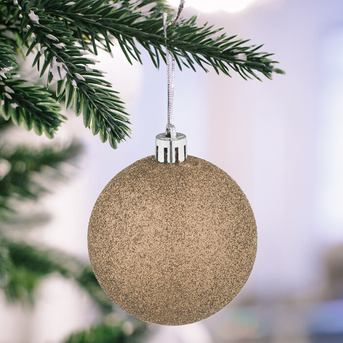 Relaxdays Set of 72 Christmas Baubles