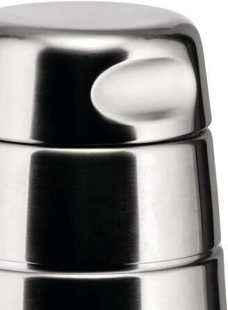 Alessi Shaker, Stainless Steel, Silver, 8.7 x 10 x 51 cm