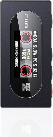 Портативний ЦАП та підсилювач навушників FiiO KA15 (чорний)