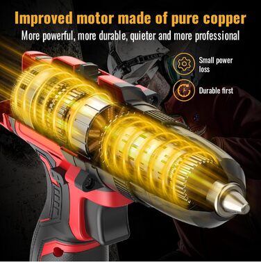 Акумуляторний шуруповерт CONETOOL 12V Set: 2 x 2000mAh, 35 Нм, 2 швидкості, 25+1 момент, 36 аксесуарів
