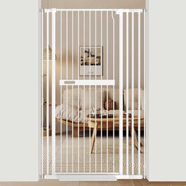 Захисне ворота для тварин Xifamniy, 155 см: безпека для дітей та домашніх тварин (без свердління)