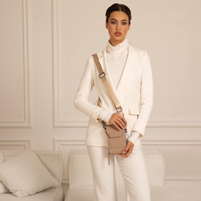 Сумка Bugatti Almata на плече з відділенням для смартфона, кросбоді для жінок, чорна