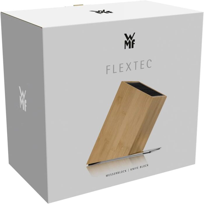 Набір для ножів WMF Flextec Cromargan: без ножів, з бамбуковою вставкою, нержавіюча сталь